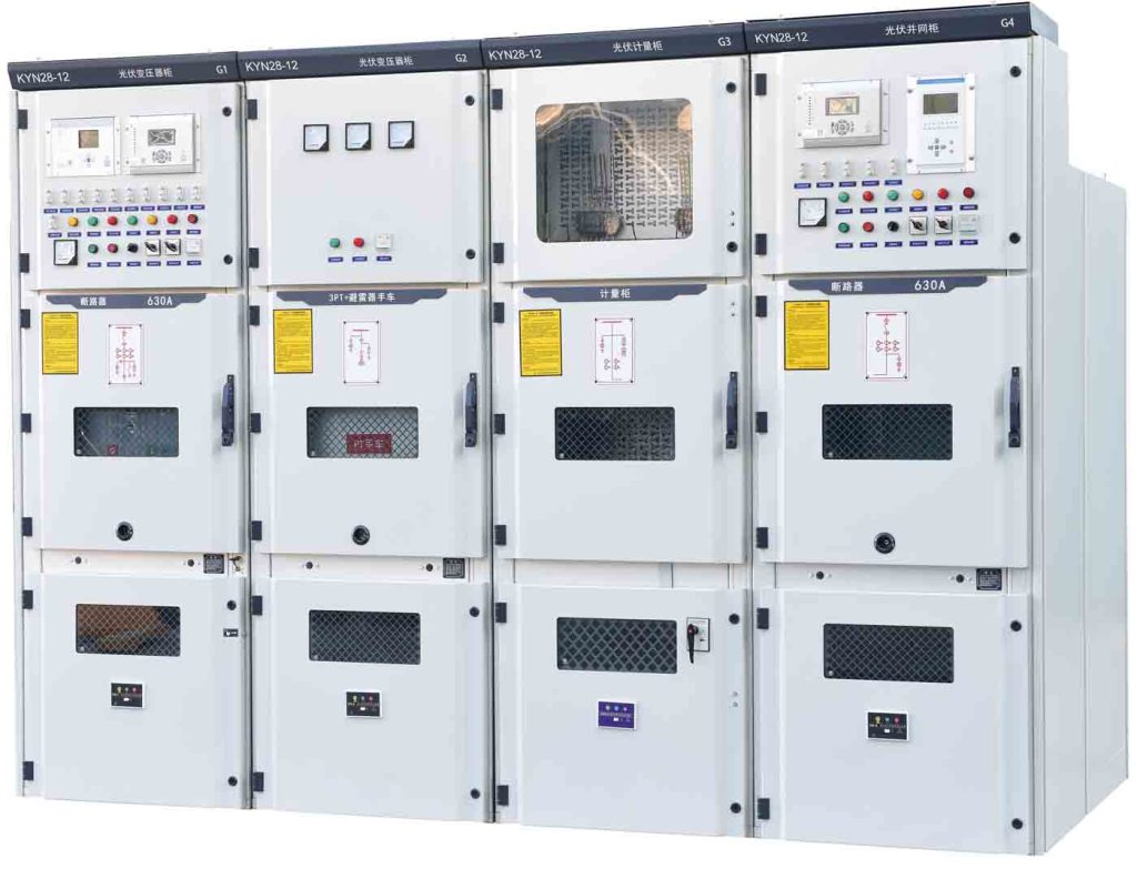 Illustration 2 accompanying Metal-Enclosed Switchgear Types, Selection, and Differences from Metal-Clad Switchgear and GIS
