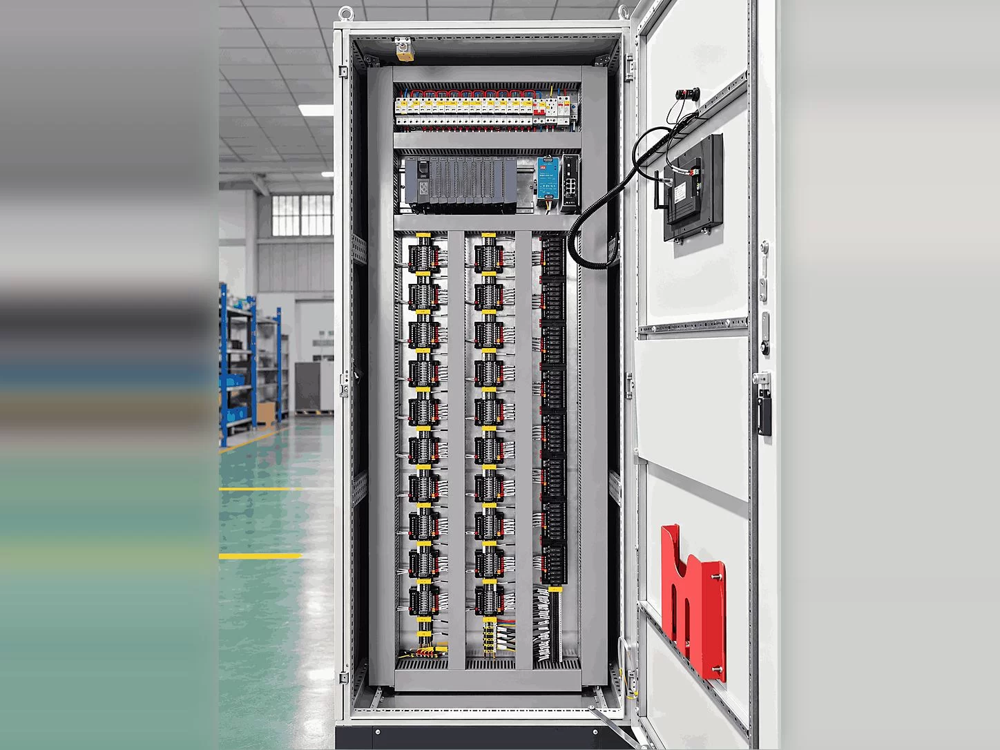 PLC Motor Control Panel